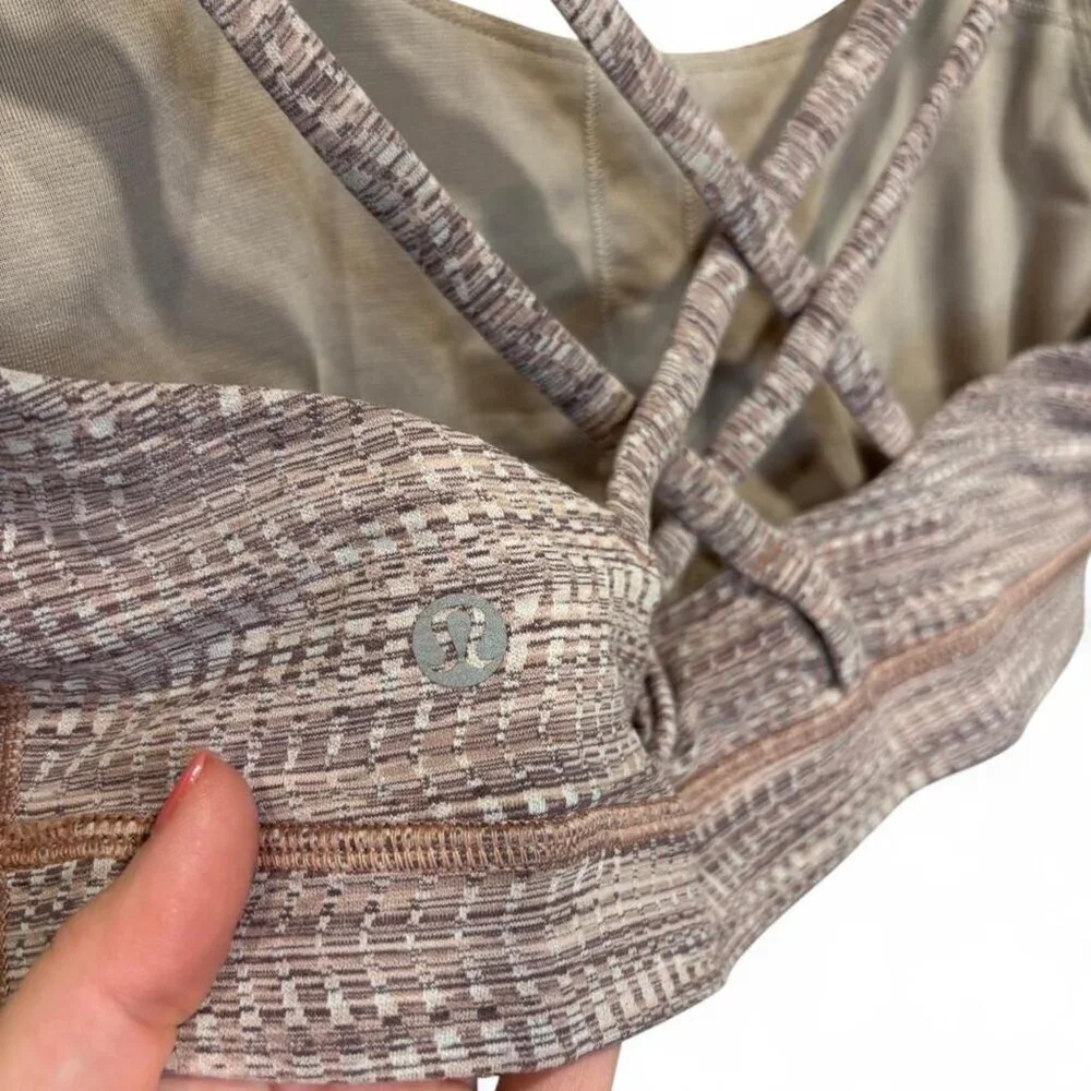 Lululemon Energy Bra Wee Are From Space Mulberry Size 10